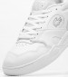 Men Casual Shoes Lineshot.223 White Leather Lacoste