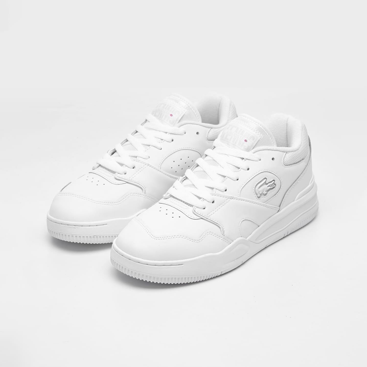 Ανδρικά Παπούτσια Casual Lineshot.223 Άσπρο Δέρμα Lacoste