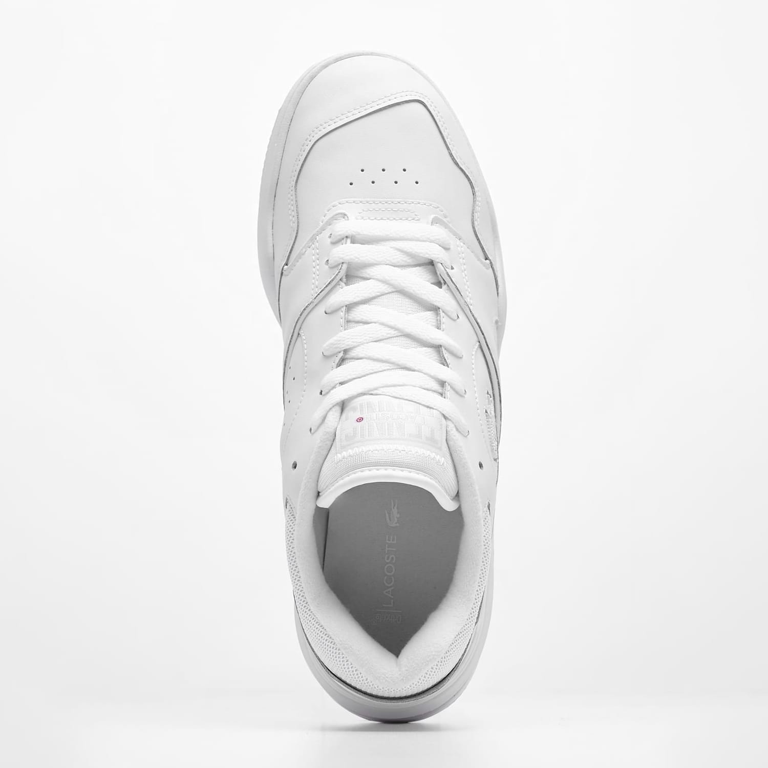 Ανδρικά Παπούτσια Casual Lineshot.223 Άσπρο Δέρμα Lacoste
