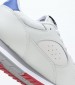 Men Casual Shoes Linetrack White Leather Lacoste