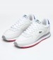 Men Casual Shoes Linetrack White Leather Lacoste