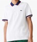 Men T-Shirts PH3461 White Cotton Lacoste