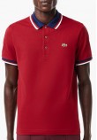 Men T-Shirts PH3461 Red Cotton Lacoste