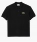 Men T-Shirts PH3922 Black Cotton Lacoste