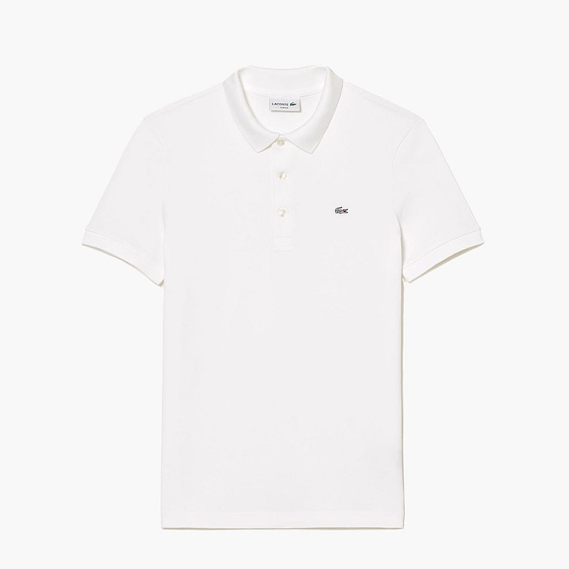 Ανδρικές Μπλούζες PH4014 Άσπρο Βαμβάκι Lacoste