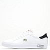 Ανδρικά Παπούτσια Casual Powercourt.124 Άσπρο Δέρμα Lacoste Ανδρικά Παπούτσια Casual Powercourt.124 Άσπρο Δέρμα Lacoste