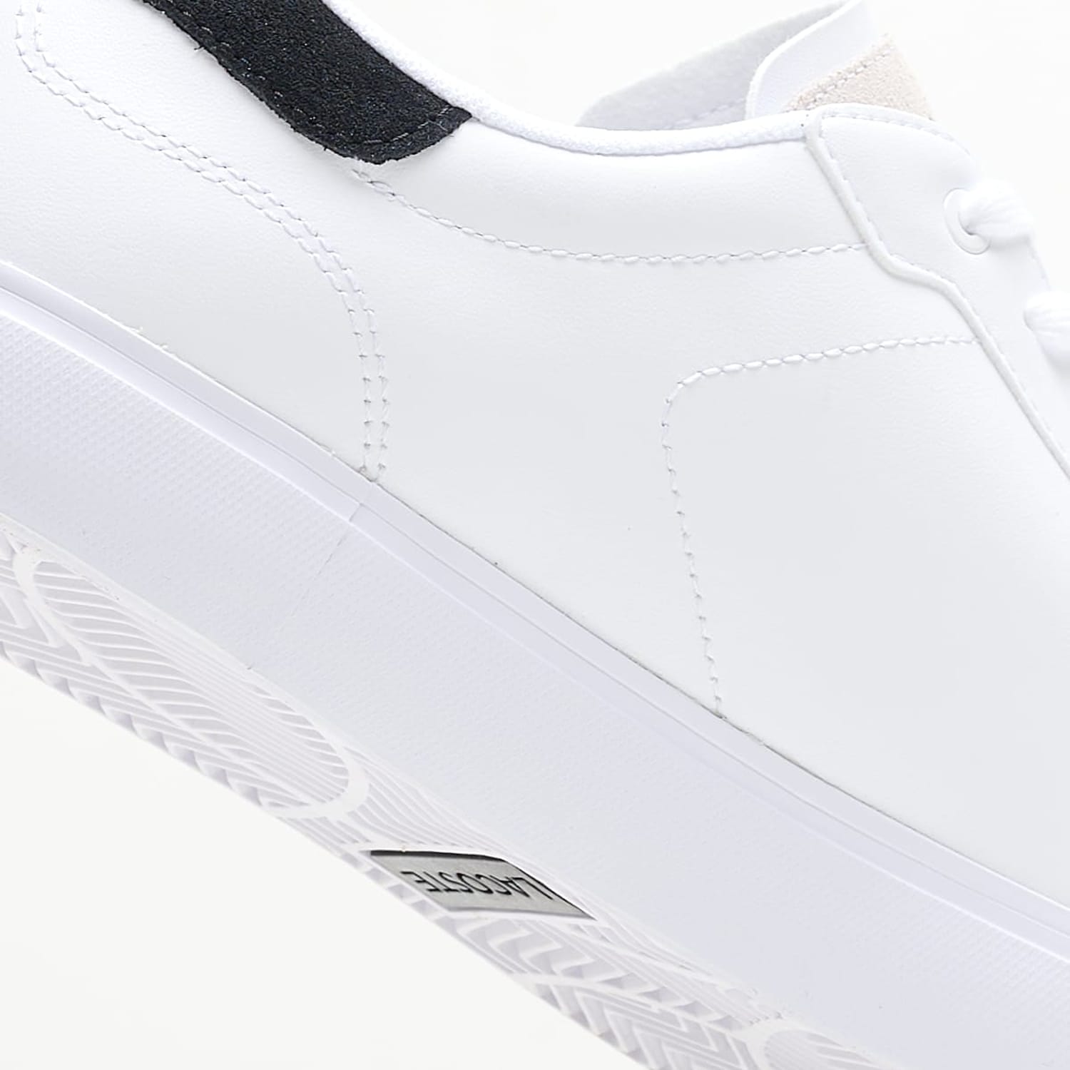 Ανδρικά Παπούτσια Casual Powercourt.124 Άσπρο Δέρμα Lacoste Ανδρικά Παπούτσια Casual Powercourt.124 Άσπρο Δέρμα Lacoste