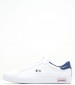 Men Casual Shoes Powercourt.Tri22 White Leather Lacoste