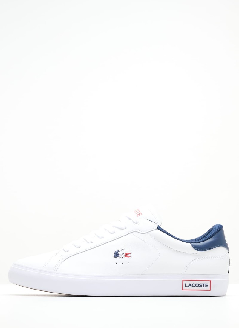 Lacoste white casual shoes store