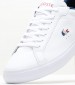 Men Casual Shoes Powercourt.Tri22 White Leather Lacoste