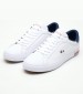 Men Casual Shoes Powercourt.Tri22 White Leather Lacoste