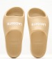 Women Flip Flops & Sandals Serve.Slide Beige Rubber Lacoste