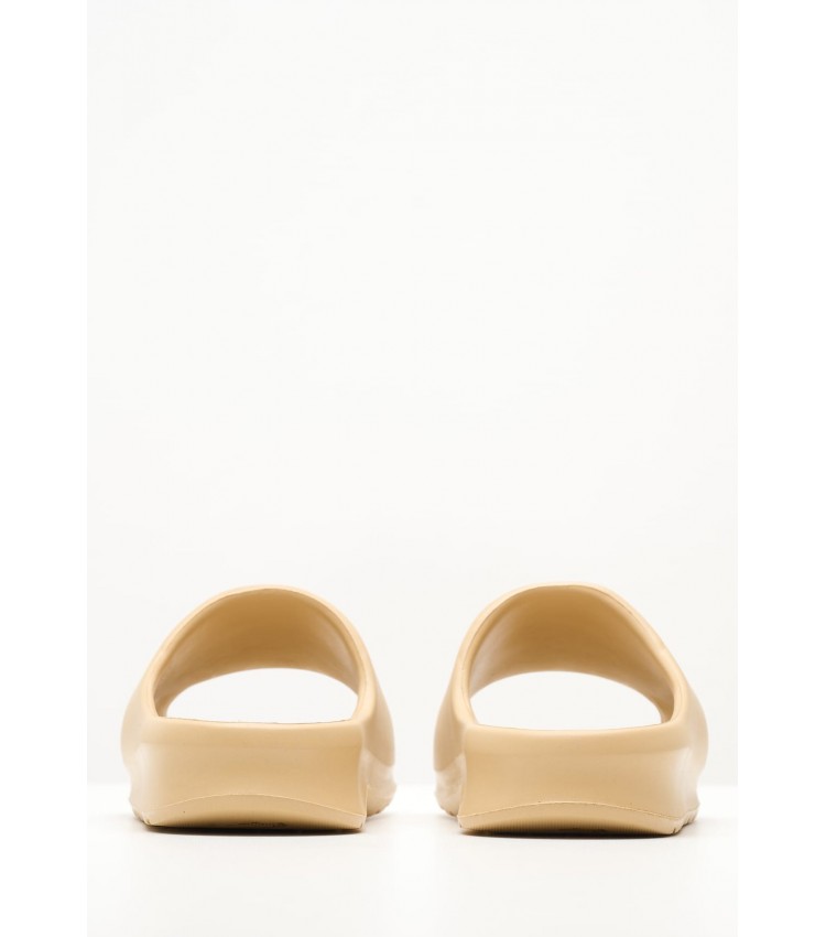 Women Flip Flops & Sandals Serve.Slide Beige Rubber Lacoste