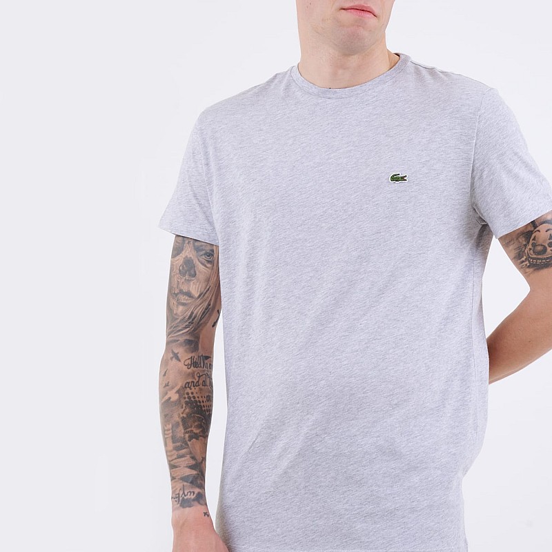 Ανδρικές Μπλούζες TH6709 Γκρι Βαμβάκι Lacoste