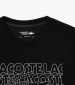 Men T-Shirts TH7505 Black Cotton Lacoste