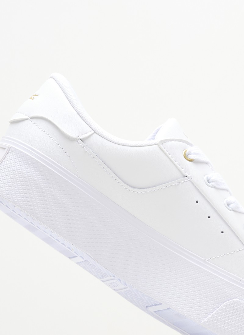 Women Casual Shoes from the Lacoste brand Ziane.Platfo White Leather mortoglou.gr eshop