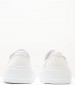 Women Moccasins 36M1 White Leather Frau