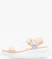 Women Platforms Low 29908 Beige Leather Callaghan