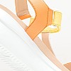 Women Platforms Low 29908 Orange Leather Callaghan Women Platforms Low 29908 Orange Leather Callaghan