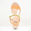 Women Platforms Low 29908 Orange Leather Callaghan Women Platforms Low 29908 Orange Leather Callaghan