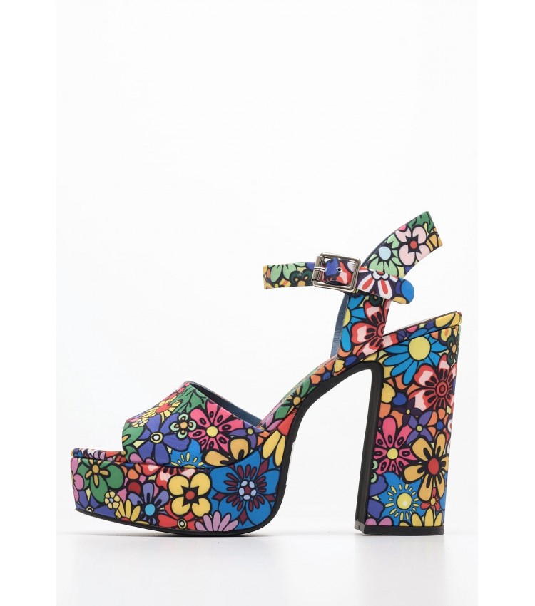 Women Sandals Summers.3 Multi Fabric Jeffrey Campbell