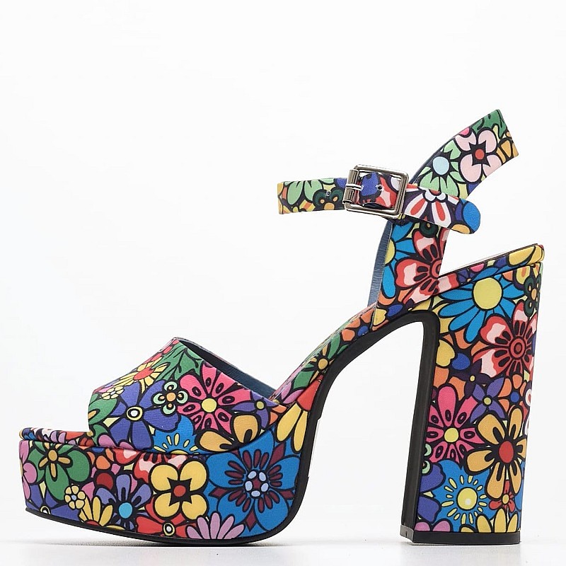 Γυναικεία Πέδιλα Summers.3 Multi Ύφασμα Jeffrey Campbell