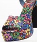 Women Sandals Summers.3 Multi Fabric Jeffrey Campbell