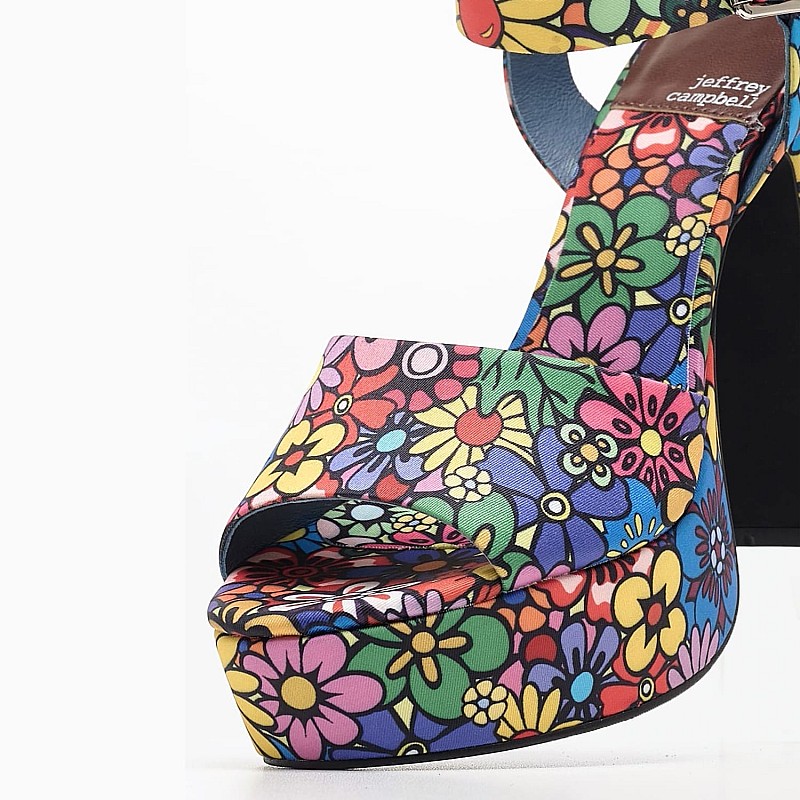 Γυναικεία Πέδιλα Summers.3 Multi Ύφασμα Jeffrey Campbell