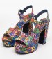 Women Sandals Summers.3 Multi Fabric Jeffrey Campbell