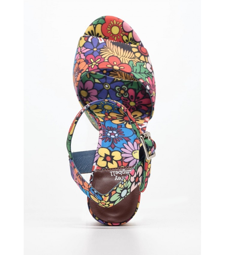 Women Sandals Summers.3 Multi Fabric Jeffrey Campbell