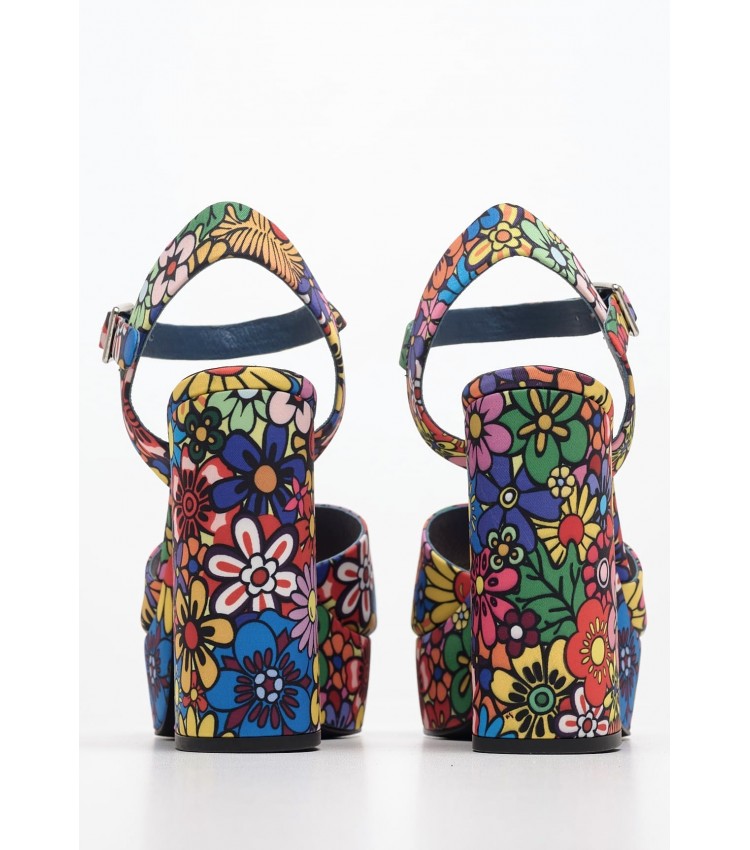 Women Sandals Summers.3 Multi Fabric Jeffrey Campbell