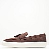 Men Moccasins 3786 Brown Nubuck Leather Philippe Lang Men Moccasins 3786 Brown Nubuck Leather Philippe Lang