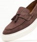 Men Moccasins 3786 Brown Nubuck Leather Philippe Lang