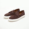 Men Moccasins 3786 Brown Nubuck Leather Philippe Lang Men Moccasins 3786 Brown Nubuck Leather Philippe Lang