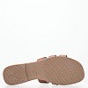 Γυναικεία Flats 3076 Ταμπά Δέρμα Eva Frutos Γυναικεία Flats 3076 Ταμπά Δέρμα Eva Frutos
