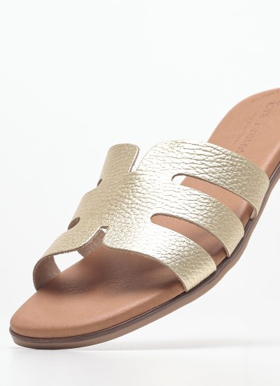 Γυναικεία Flats 3075 Μαύρο Δέρμα Eva Frutos