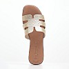 Γυναικεία Flats 3076 Χρυσό Δέρμα Eva Frutos Γυναικεία Flats 3076 Χρυσό Δέρμα Eva Frutos