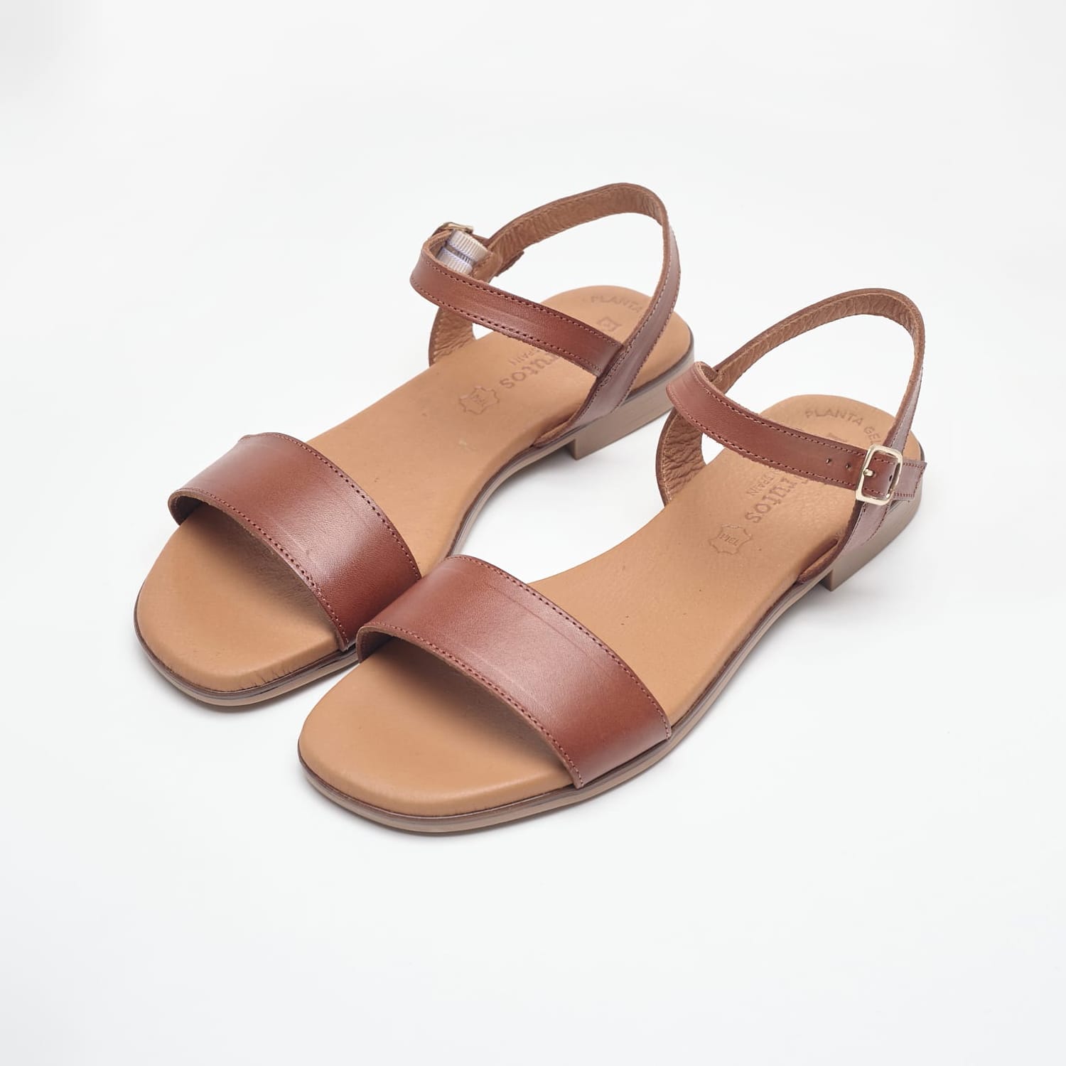 Γυναικεία Flats 3090 Ταμπά Δέρμα Eva Frutos Γυναικεία Flats 3090 Ταμπά Δέρμα Eva Frutos