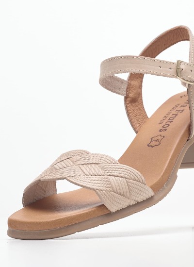 Γυναικεία Flats 3075 Μαύρο Δέρμα Eva Frutos
