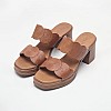 Γυναικεία Mules 3671 Ταμπά Δέρμα Eva Frutos Γυναικεία Mules 3671 Ταμπά Δέρμα Eva Frutos