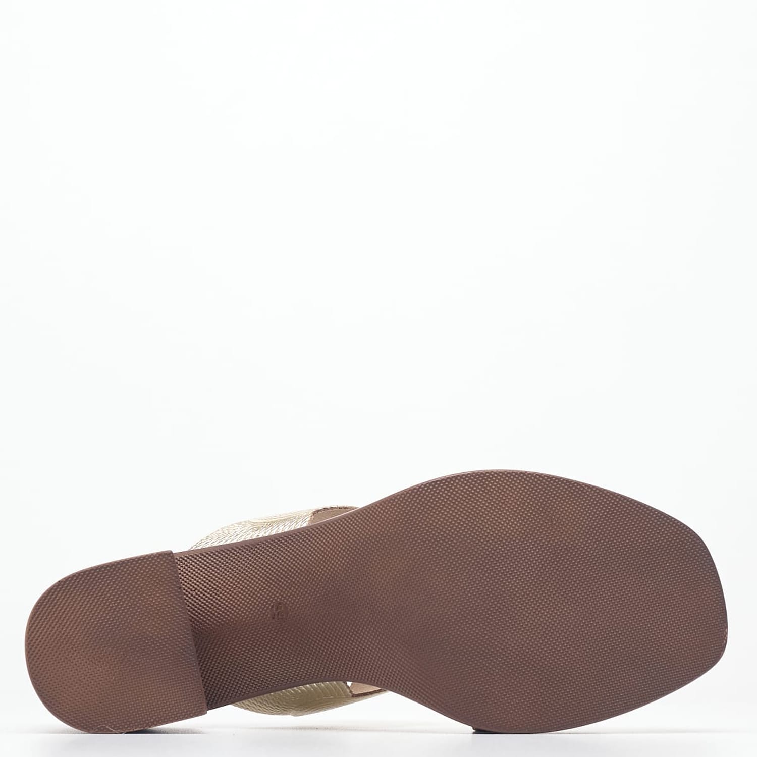 Γυναικεία Mules 3671 Χρυσό Δέρμα Eva Frutos