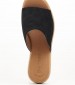 Women Platforms Low 4767 Black Buckskin Eva Frutos