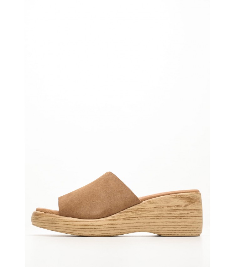 Women Platforms Low 4767 Tabba Buckskin Eva Frutos