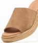 Women Platforms Low 4767 Tabba Buckskin Eva Frutos