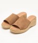 Women Platforms Low 4767 Tabba Buckskin Eva Frutos