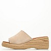 Women Platforms Low 4767 Beige Buckskin Eva Frutos