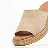 Women Platforms Low 4767 Beige Buckskin Eva Frutos