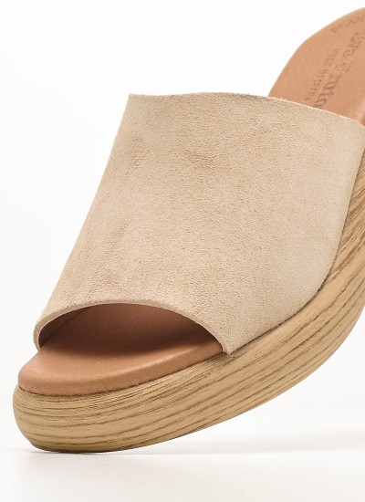 Women Flats Madrid.Bf Bronze ECOleather Birkenstock