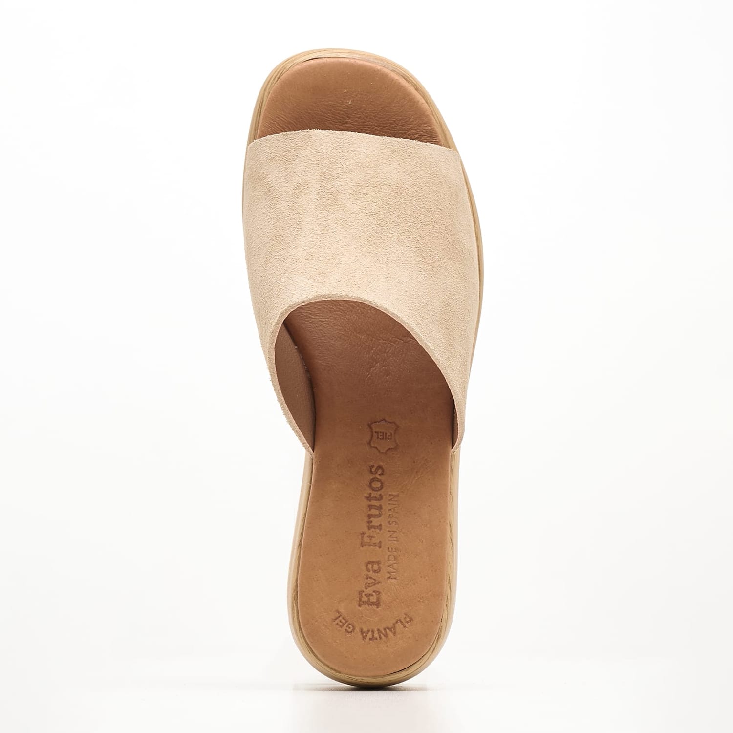 Women Platforms Low 4767 Beige Buckskin Eva Frutos