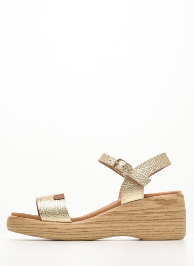 Γυναικεία Flats 3075 Μαύρο Δέρμα Eva Frutos
